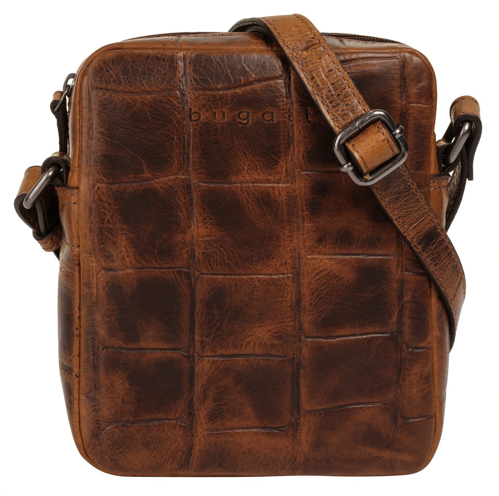 bugatti Abendtasche NEVIO, echt Leder