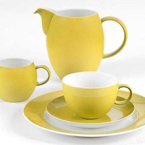 Thomas Porzellan Frühstücksteller Sunny Day Yellow, 22 cm