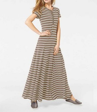 heine Maxikleid Heine Damen Maxikleid, beige-ecru