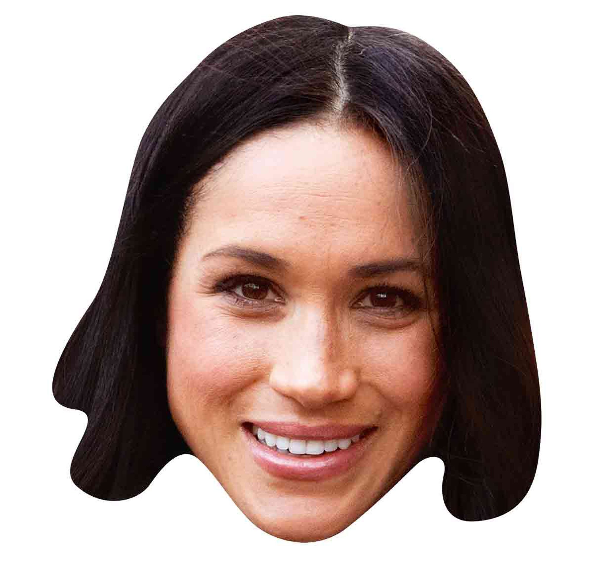 Verkleidungsmaske Markle, Meghan - Masken - Promi Maske Motiv 1