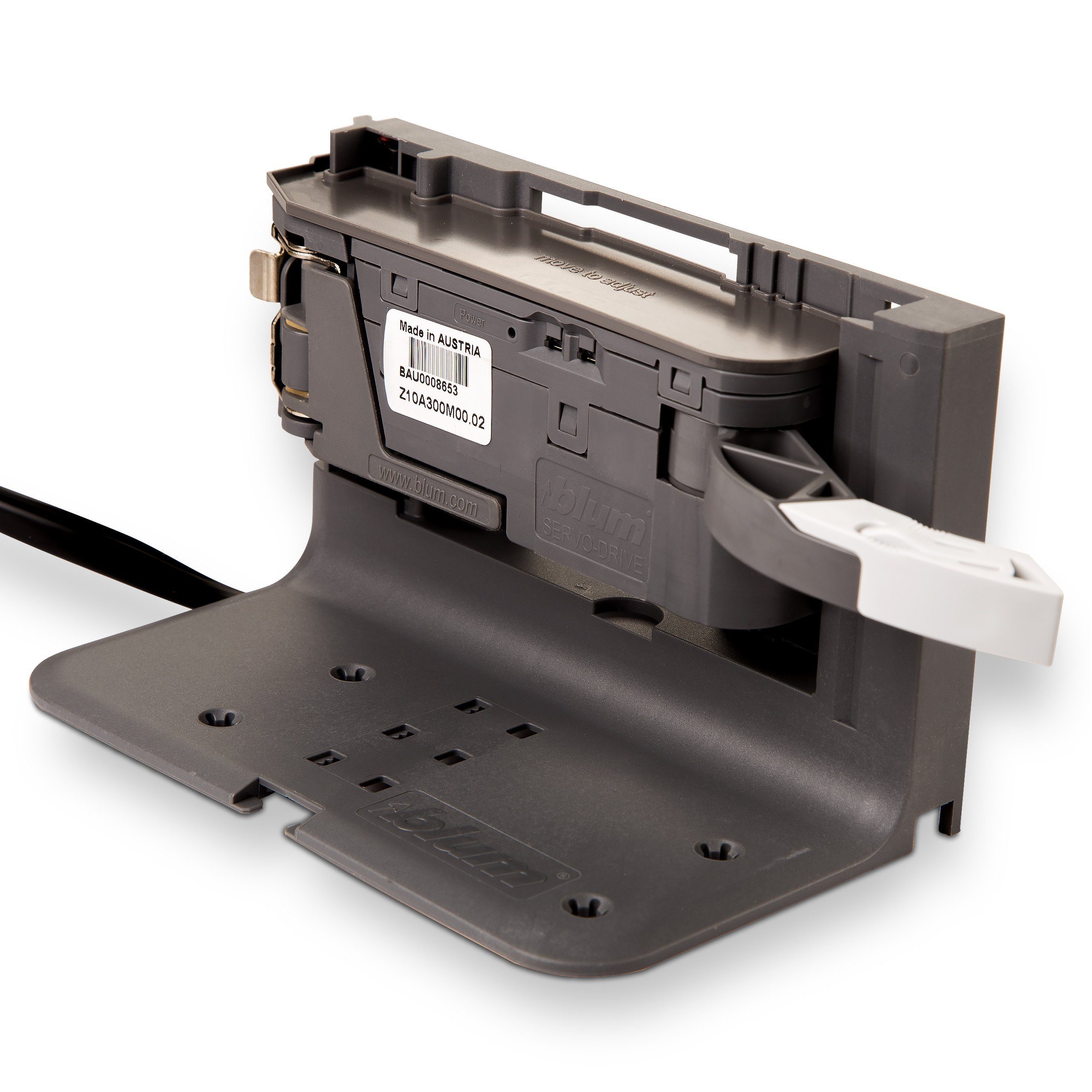 blum Möbelbeschlag Z10NA30EA Set Servo-Drive Uno für Abfalleimerauszug, komplett mit Netzteil und Montagematerial