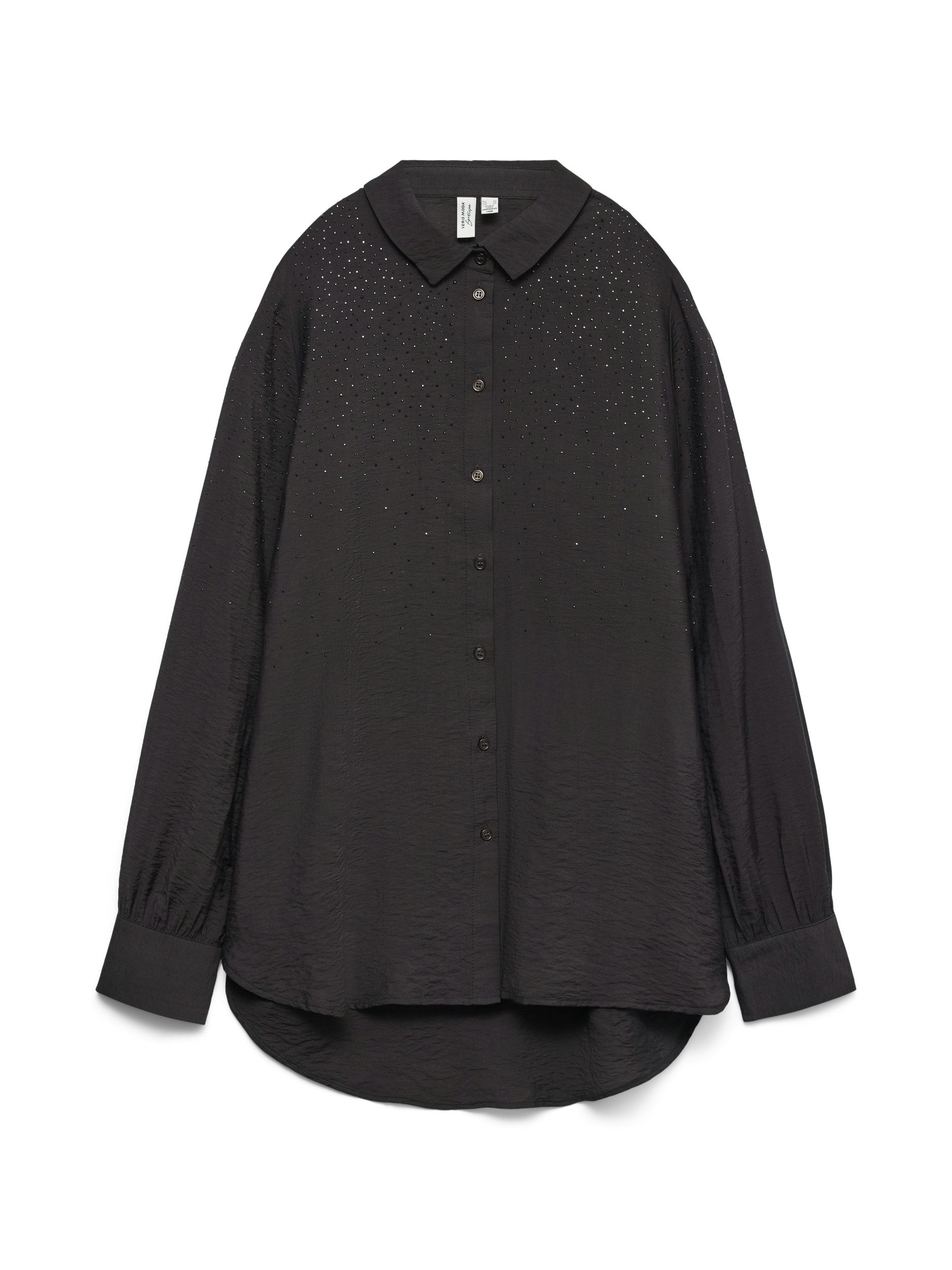 T-Shirt VMHERDIS LS SHIRT WVN BTQ GA