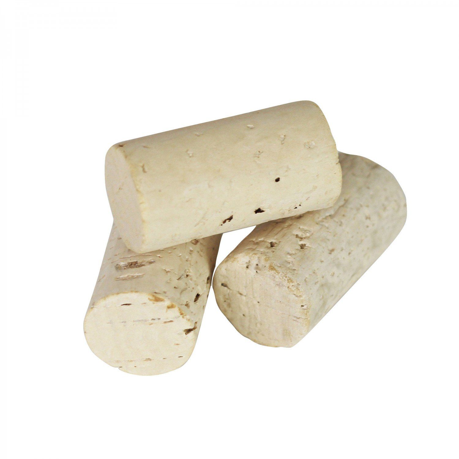 mitienda Verschlussstopfen Korken 3er Set 45x25 mm, Flaschenkorken