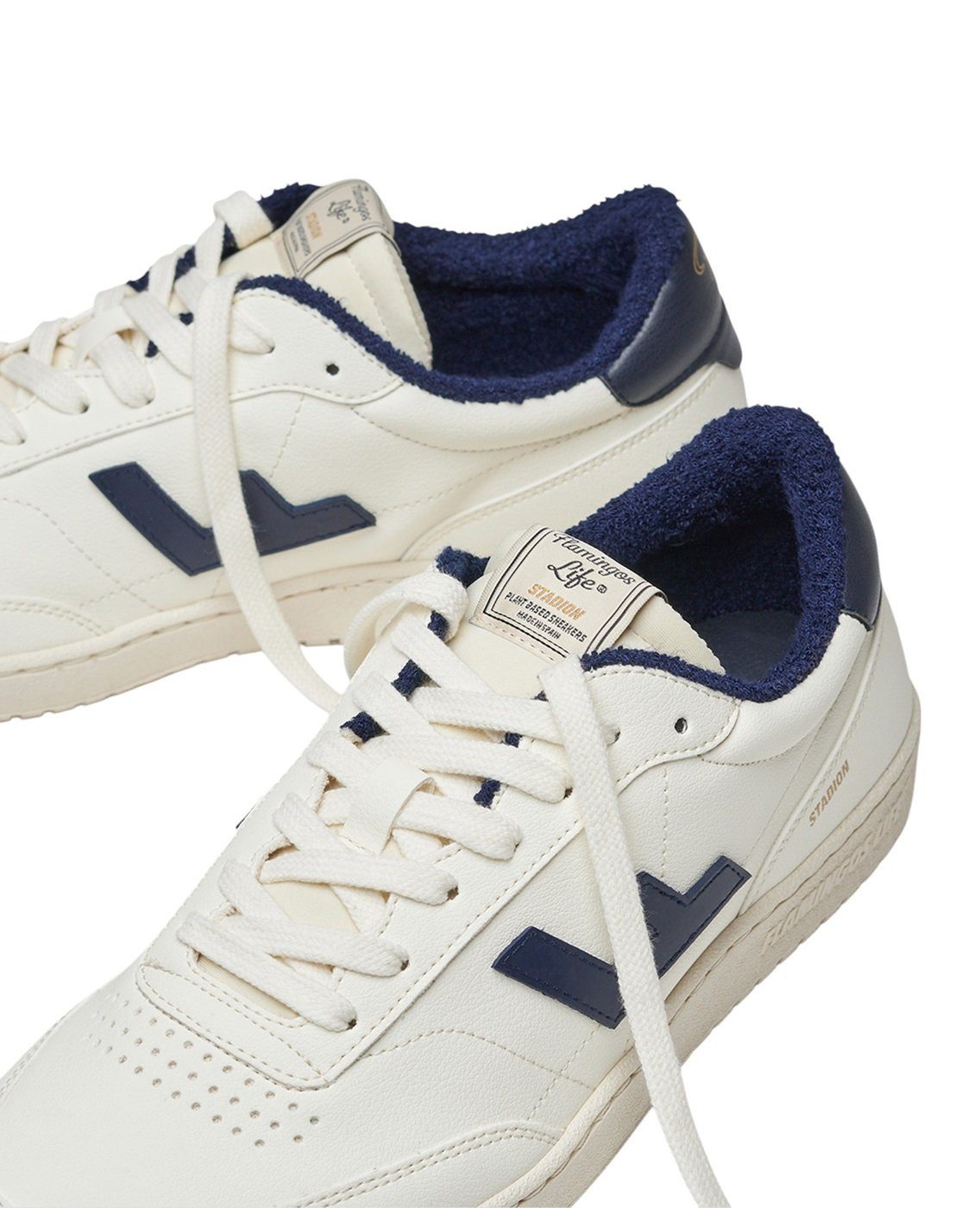 Flamingos Life Stadion - weiss/navyblau Sneaker günstig online kaufen