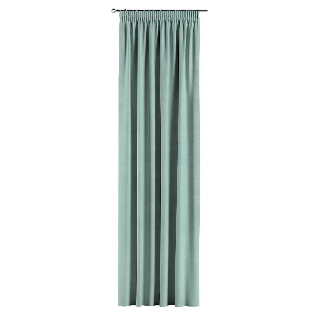 x Kräuselband mit Vorhang mint Crema, Dekoria 100 cm, 60 Vorhang