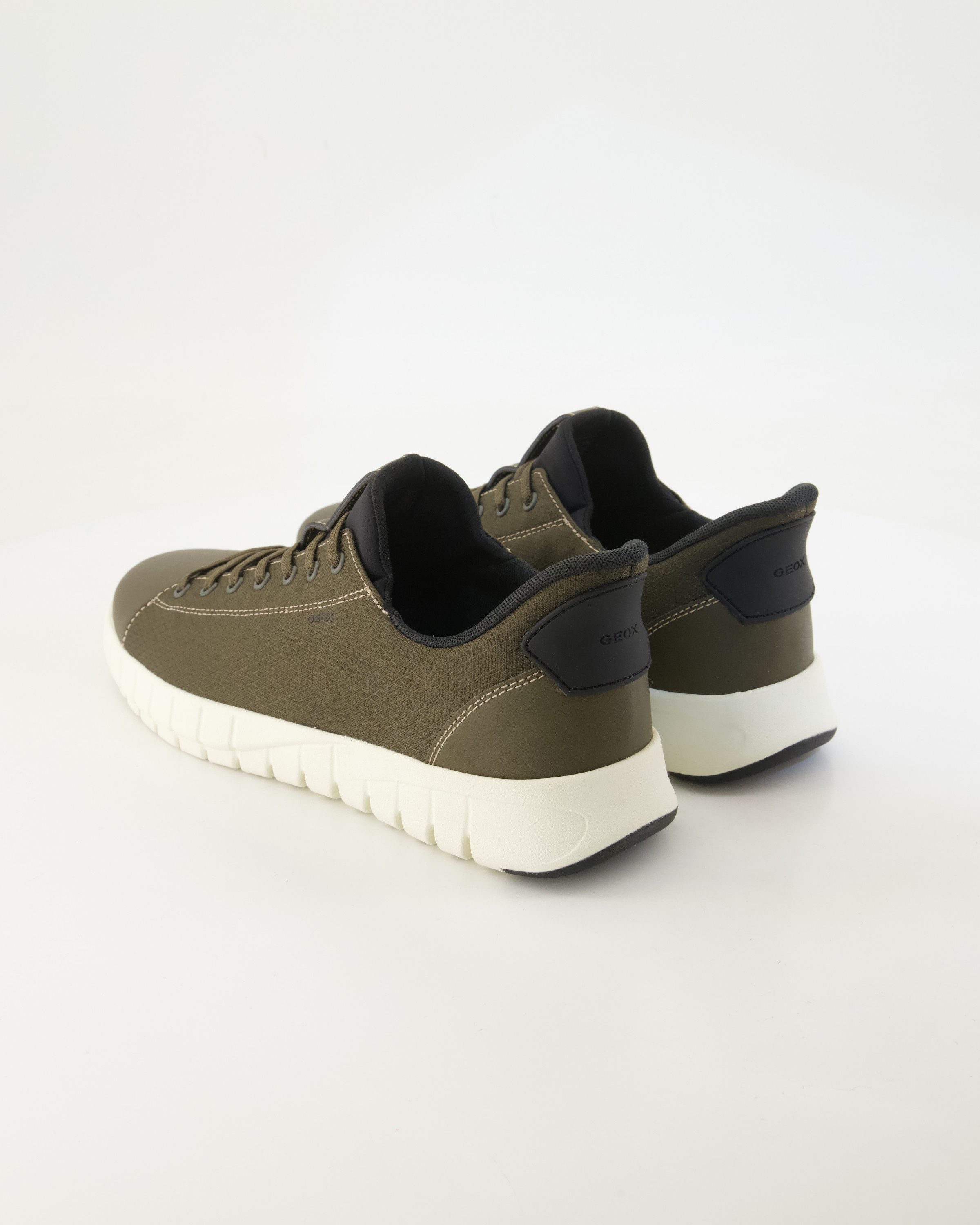 Geox U Flextride Plus Slipper Obermaterial: Leder und Textil