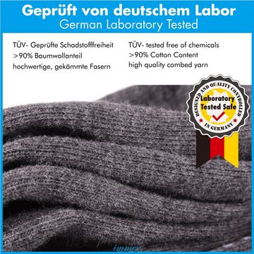 immer Businesssocken Socken Business Unisex 96% Baumwolle, 10er Pack (10-Paar) Core-Spun Garn