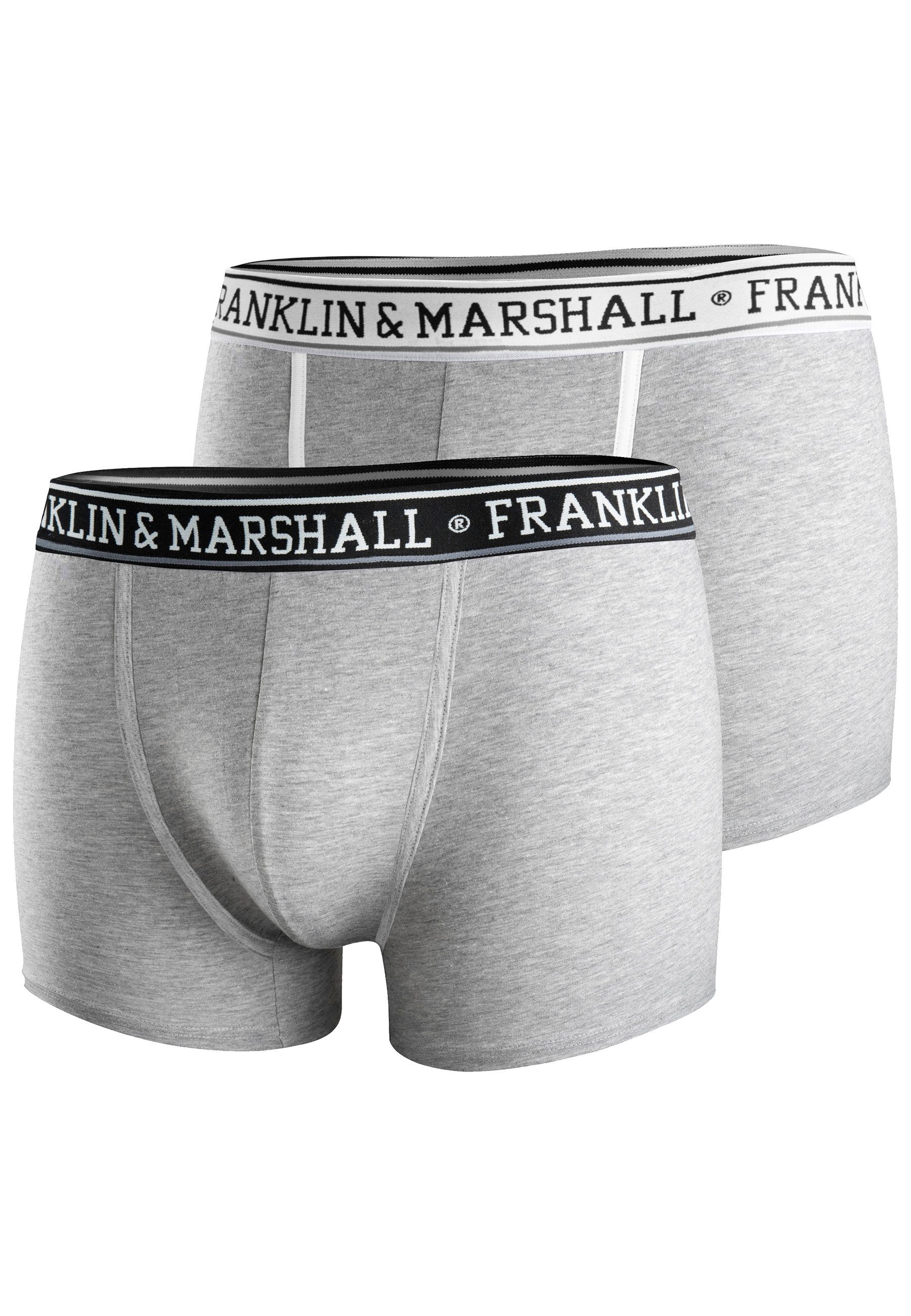 FRANKLIN AND MARSHALL Boxershorts Northern Point (1-St) Hellgrau