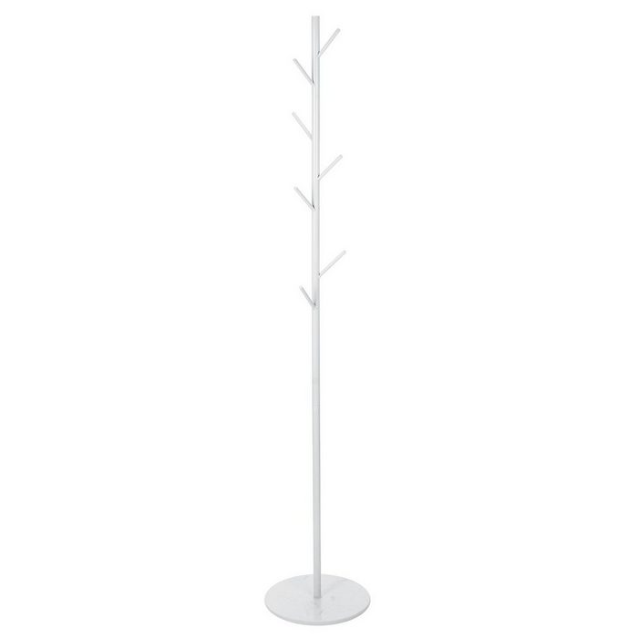 Insma Garderobenständer (7 Haken Kleiderständer 1 St. 170cm) Künst Marmorsockel Metall Baum Stil