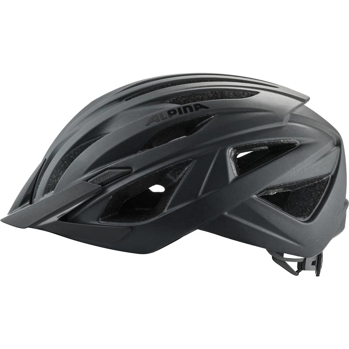 Alpina Sports Fahrradhelm PARANA BLACK MATT