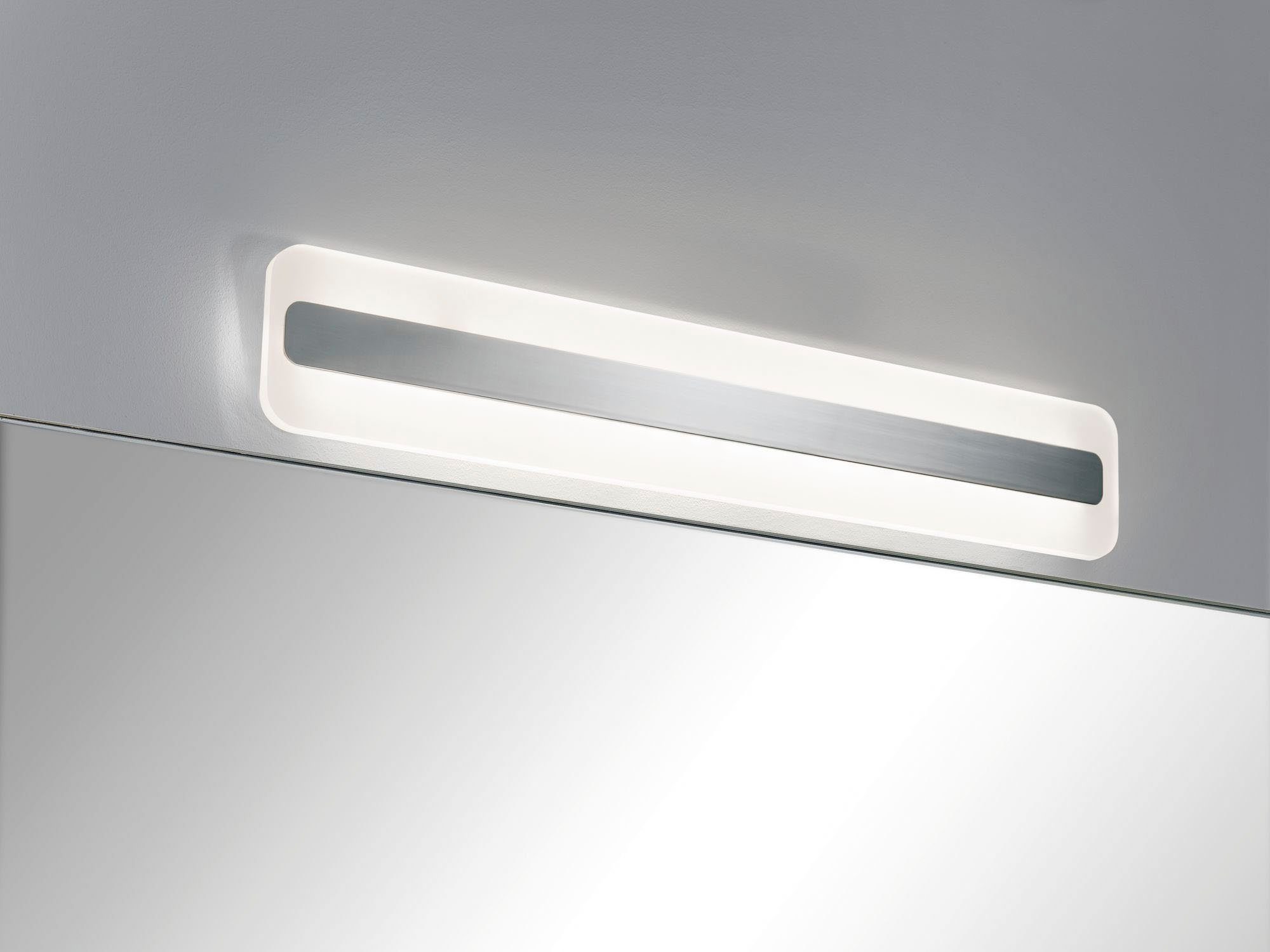 fest LED Warmweiß, Lukida, Spiegelleuchte Badezimmerleuchte integriert, Paulmann