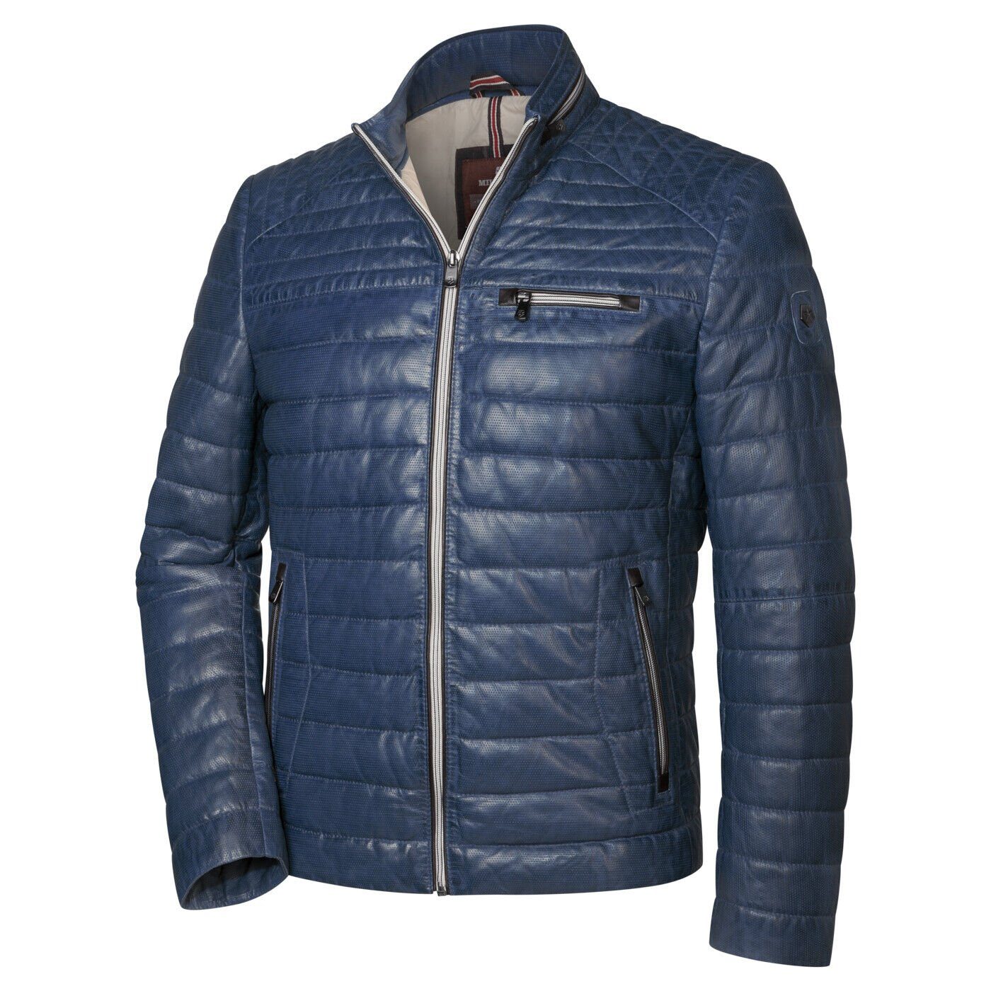 Milestone Lederjacke Terenz aus perforiertem Lammleder günstig online kaufen