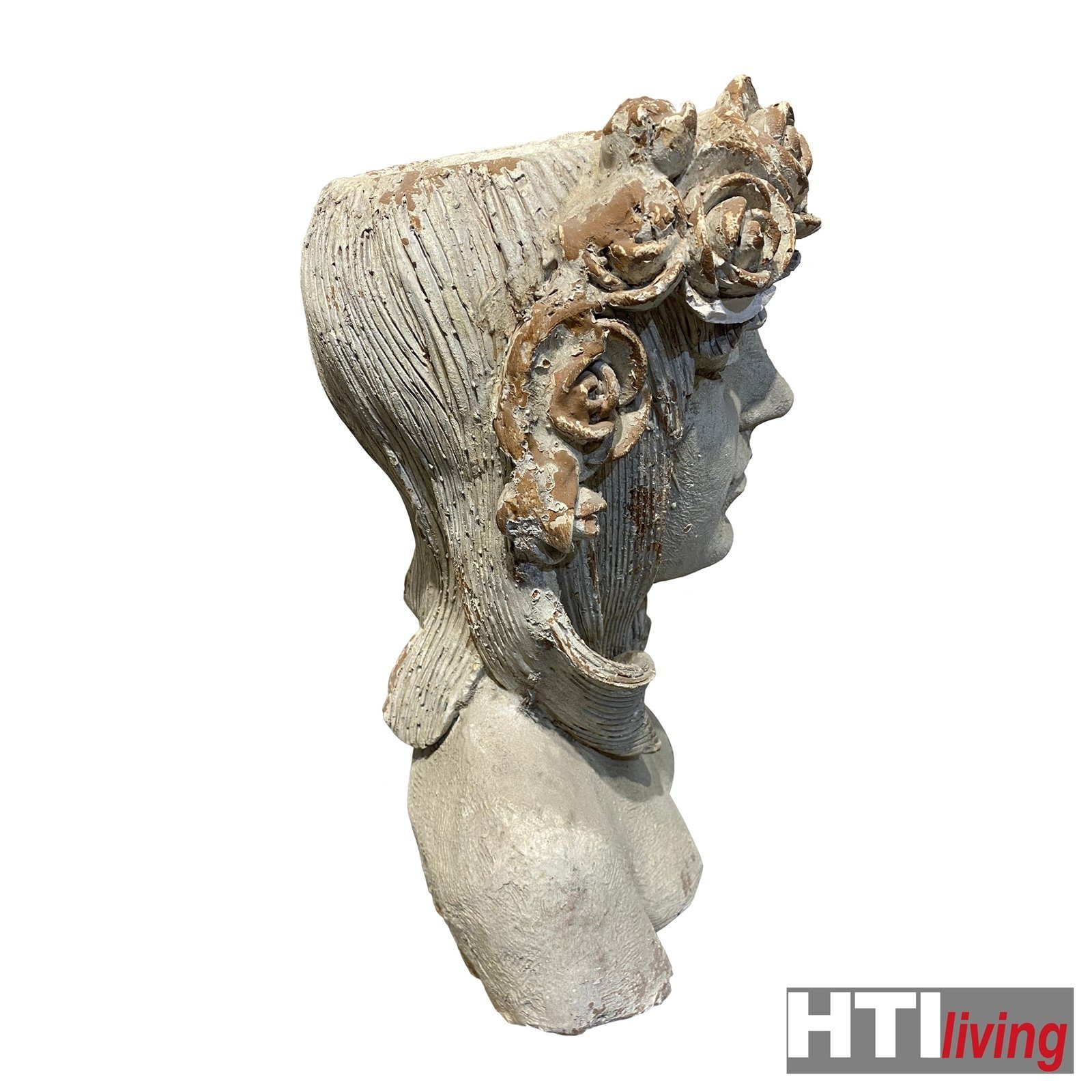 St) HTI-Living Apollon Büste Aphrodite Pflanzkübel (1 Pflanzgefäß