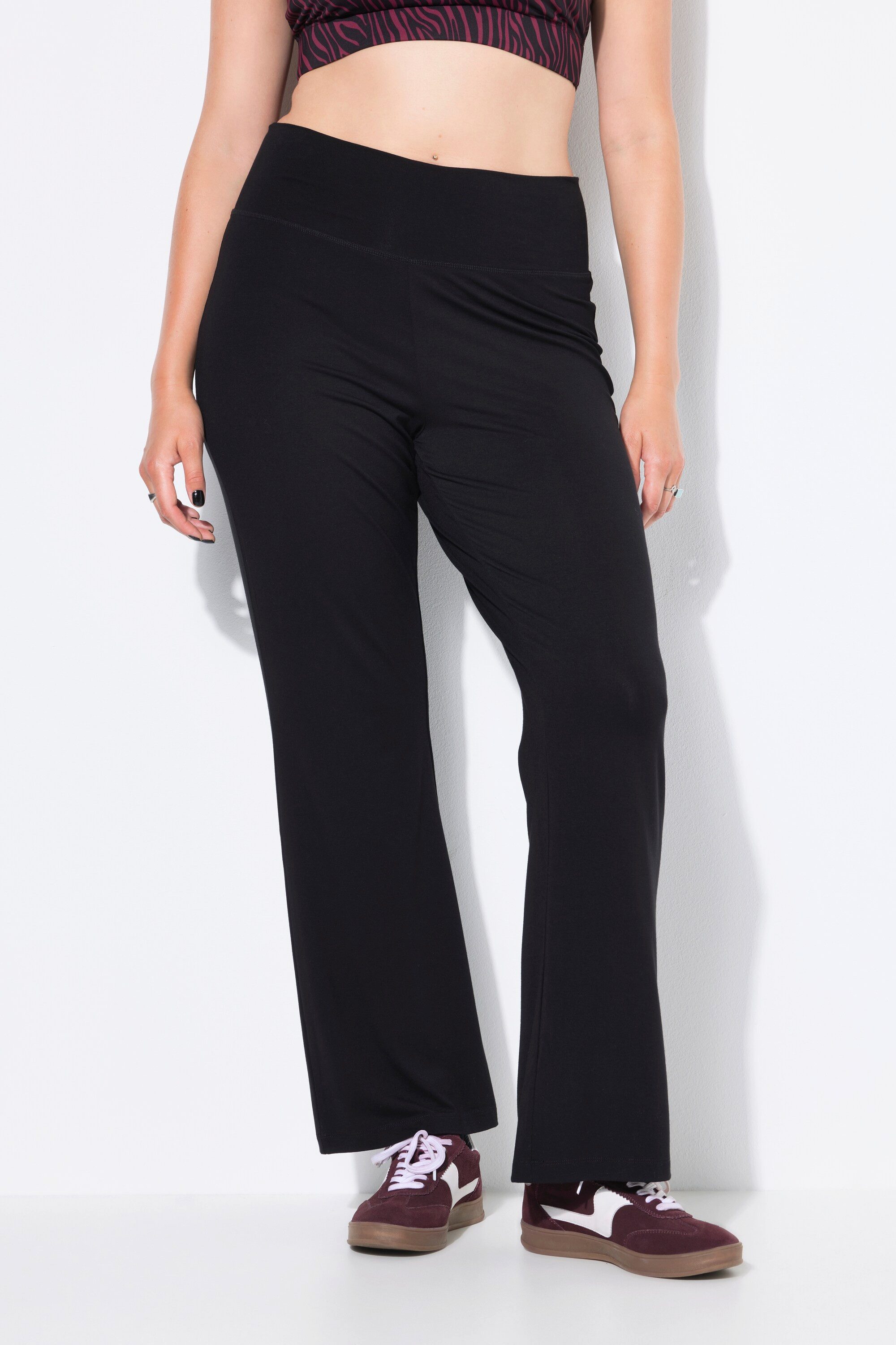 Studio Untold Funktionshose Schlag-Leggings flared Legs Elastikbund günstig online kaufen