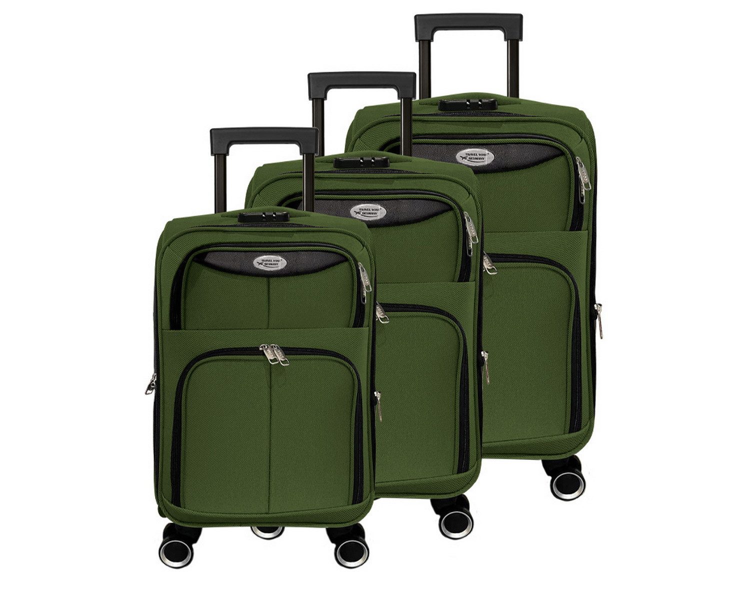 Gustav Voss Trolleyset Reisekofferset MYKONOS Reisekoffer-Set Trolley Reise günstig online kaufen