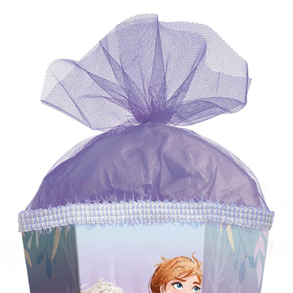 Roth Schultüte Disney Frozen, 85 cm mit Glitter, eckig, Tüllverschluss, Roth-Spitze, Glitzerborte – Bild 5 von 5