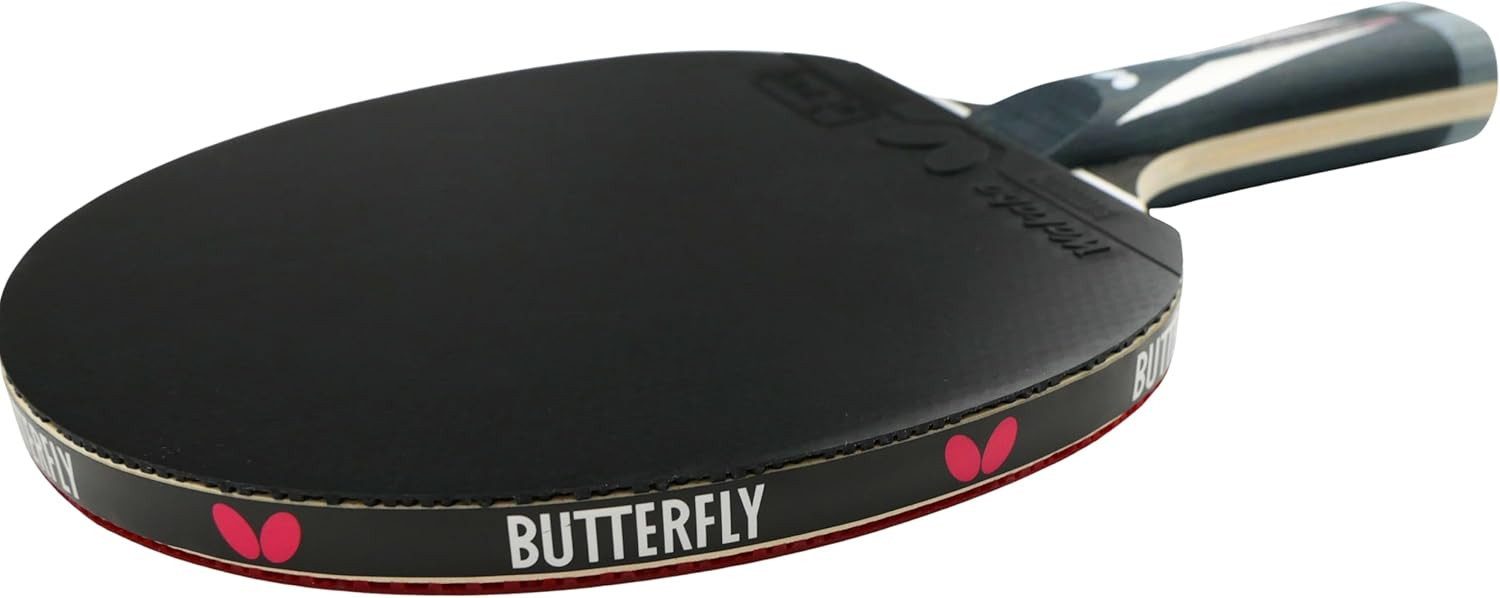 Butterfly Tischtennisschläger Tischtennisschläger DAN QIU Genius 3000, Tischtennis Schläger Racket Table Tennis Bat