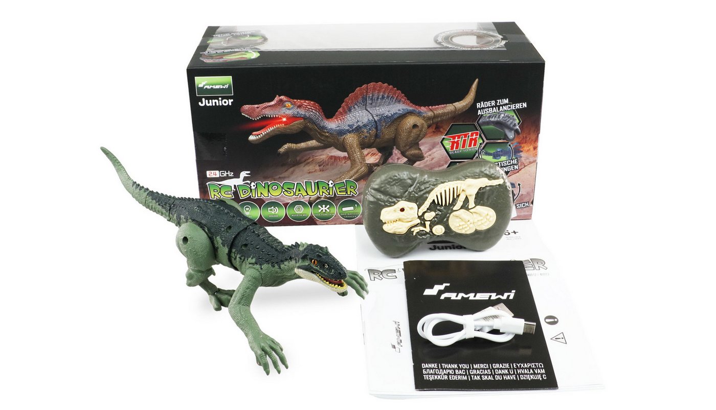 Thumbnail - Amewi RC-Bagger Amewi RC Tyrannosaurus Dinosaurier 21cm, RTR
