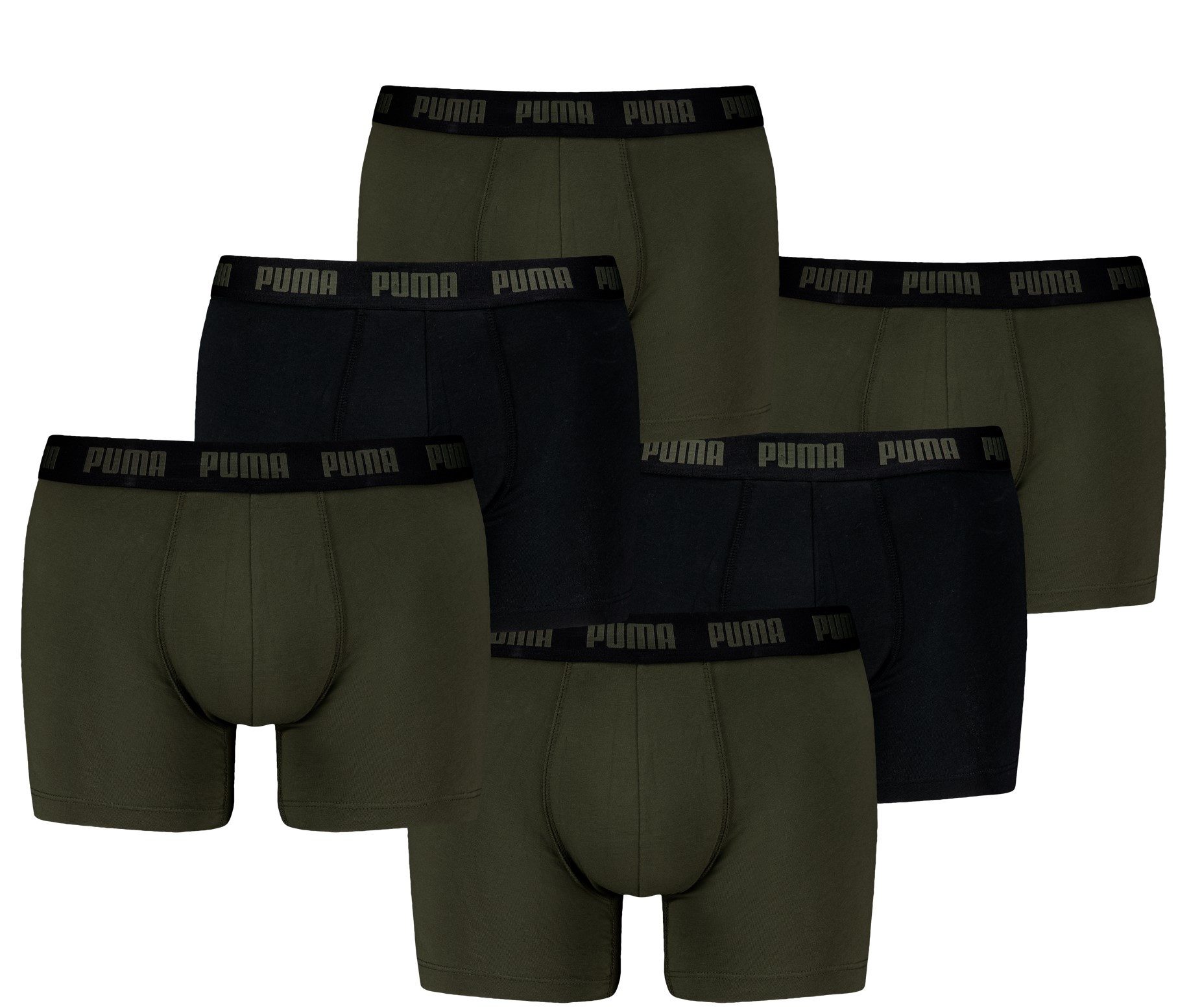 Boxershorts Puma Herren Boxershorts im 6er-Pack