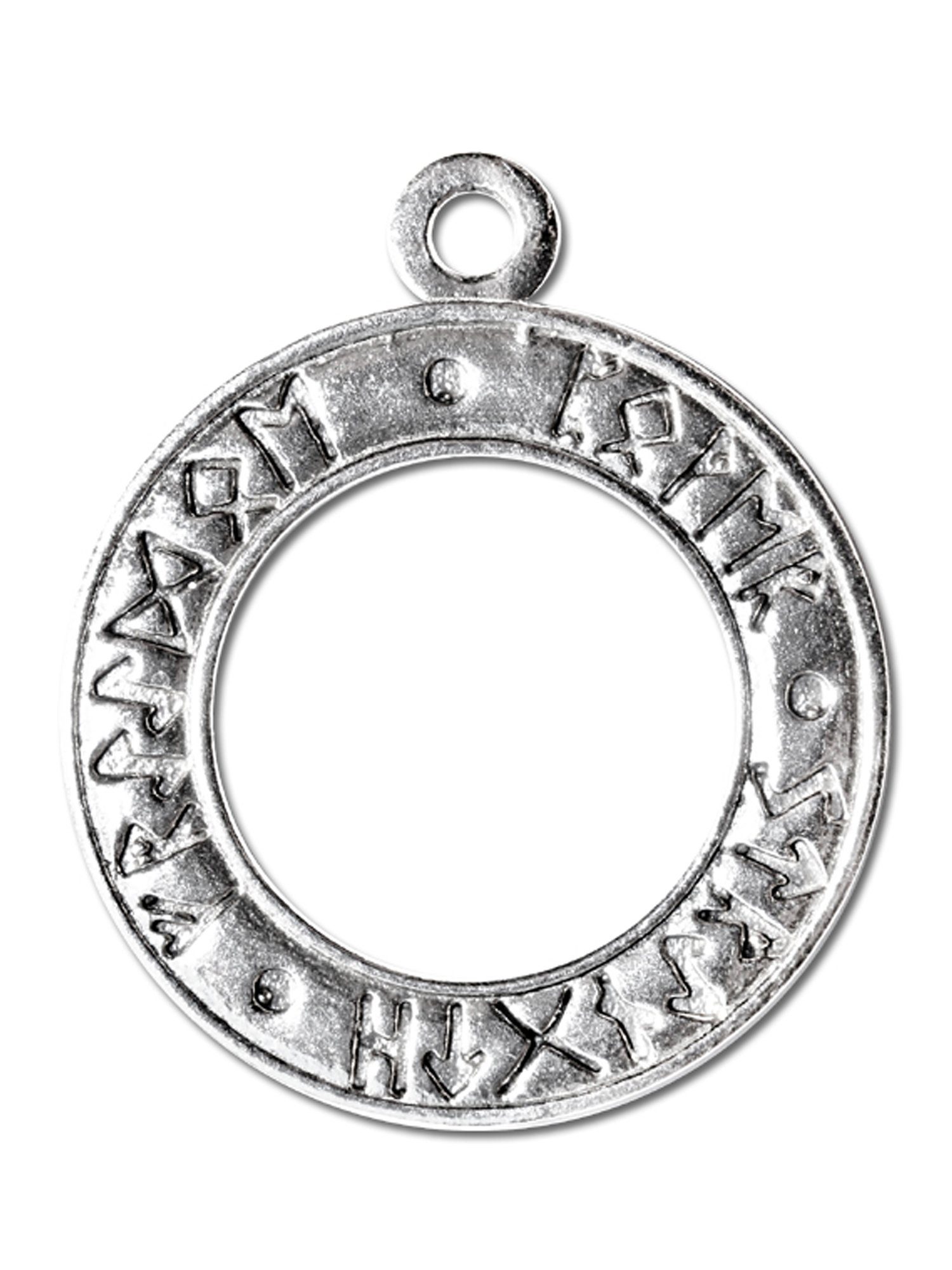 Damen Schmuck Adelia´s Amulett Siegel der Hexerei (versilbert), Hexen Rune - Elementare Kraft