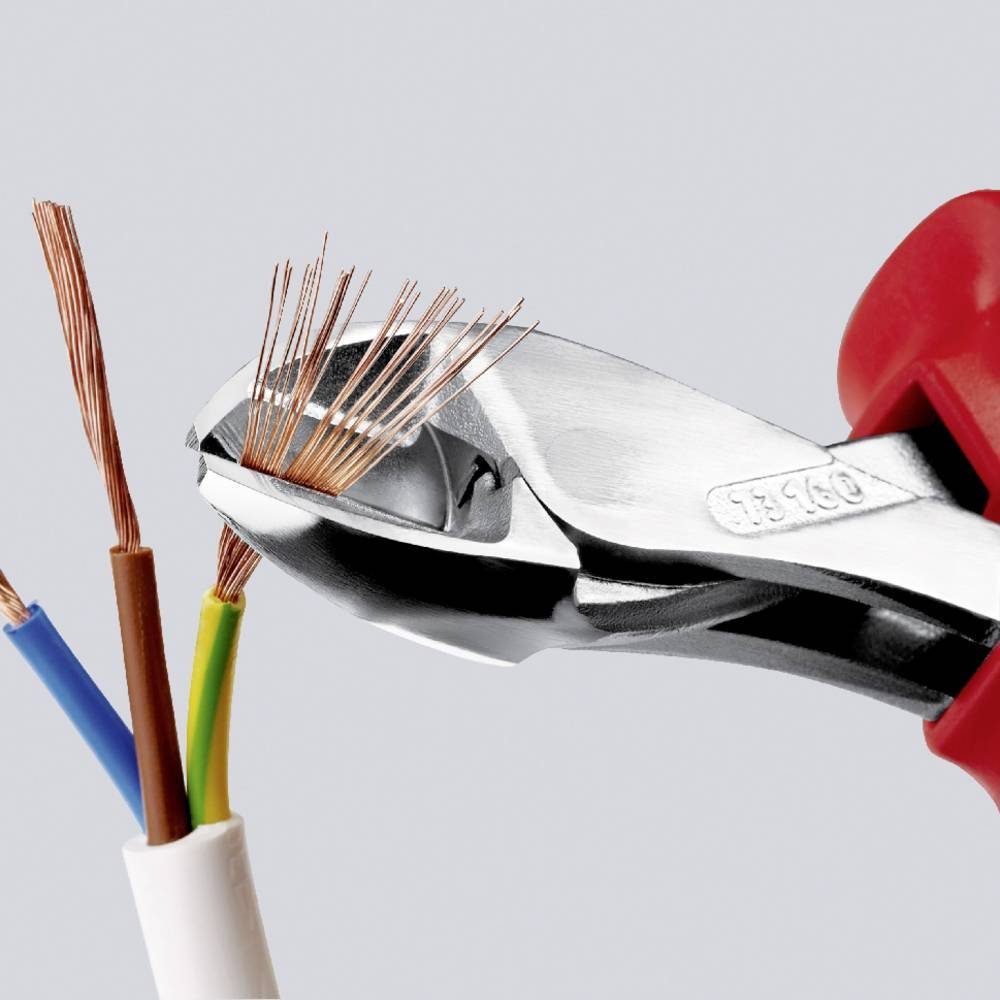 Knipex Seitenschneider Kompakt-Seitenschneider, mit Facette