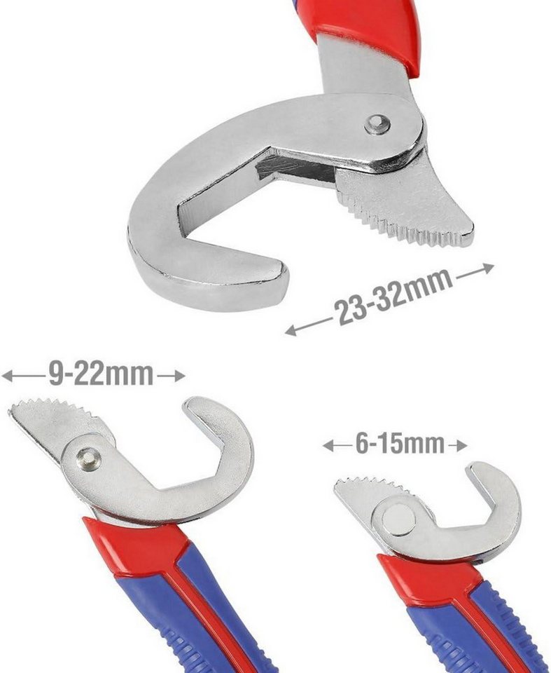 Thumbnail - LuxusKollektion Multitool Universalschlüssel Multifunktions 6-32mm schnell verstellbar 2-teilig