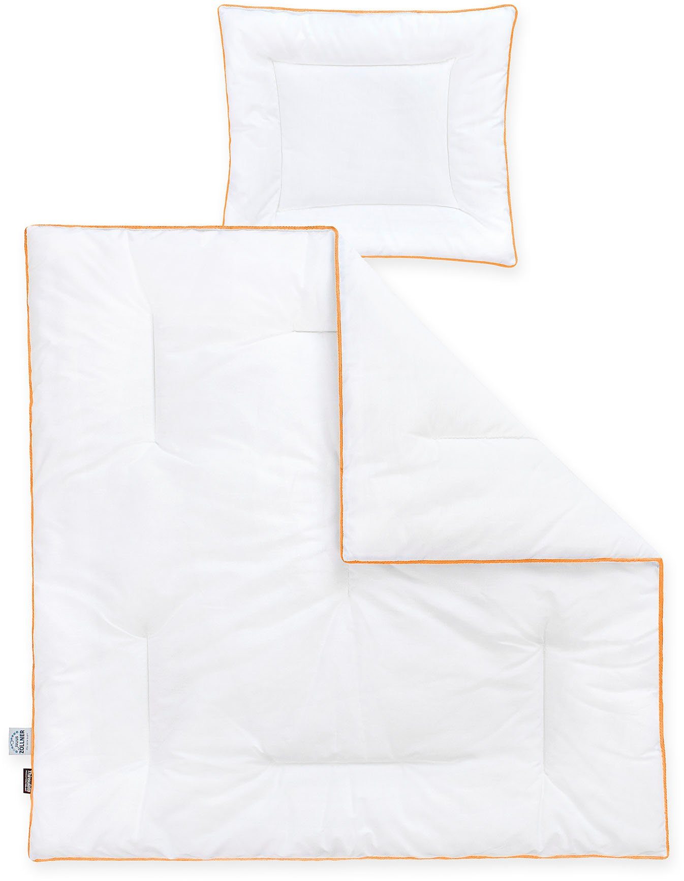 Kindersteppbett + Kopfkissen Babytraum