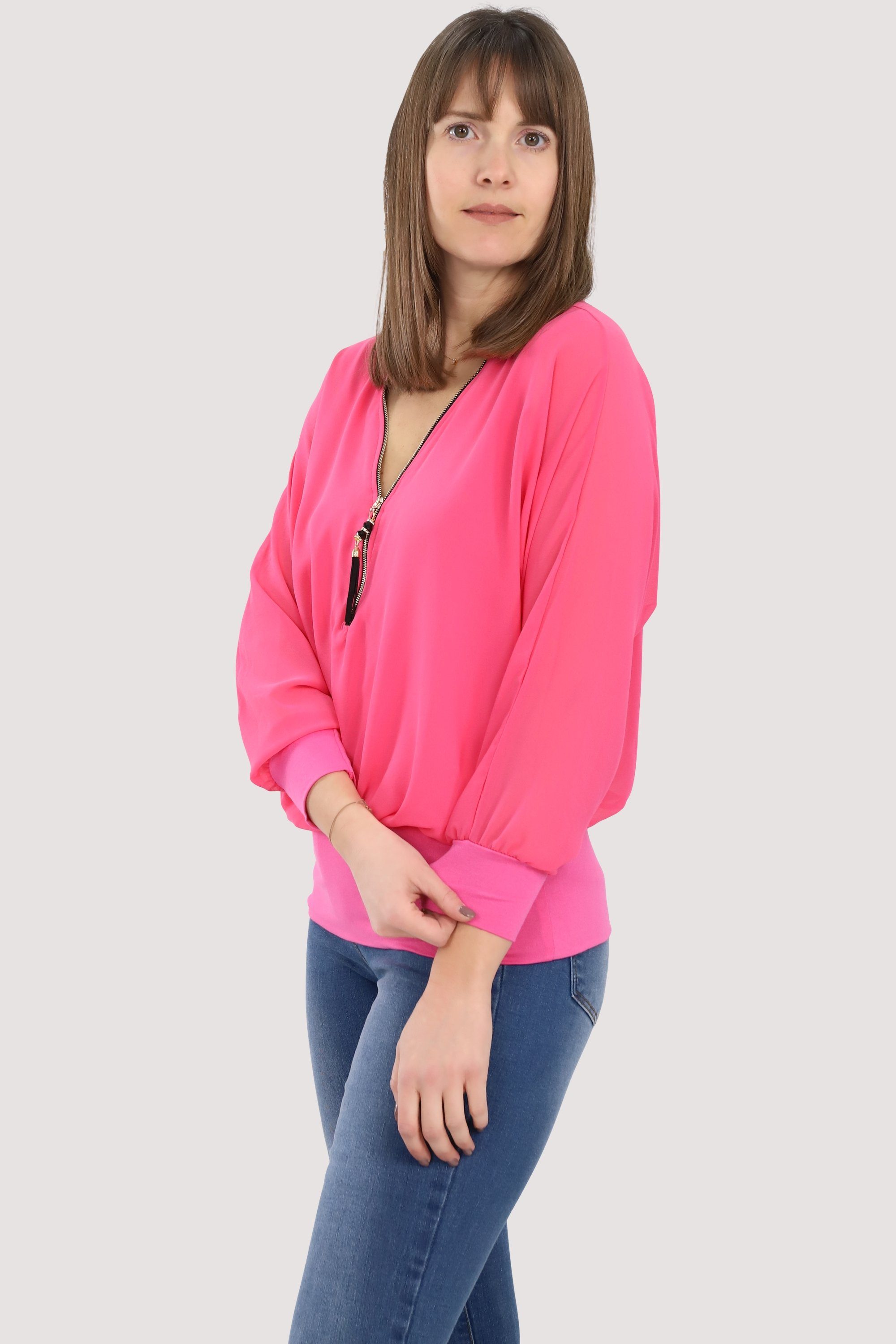 malito more than fashion Chiffonbluse 6297 günstig online kaufen