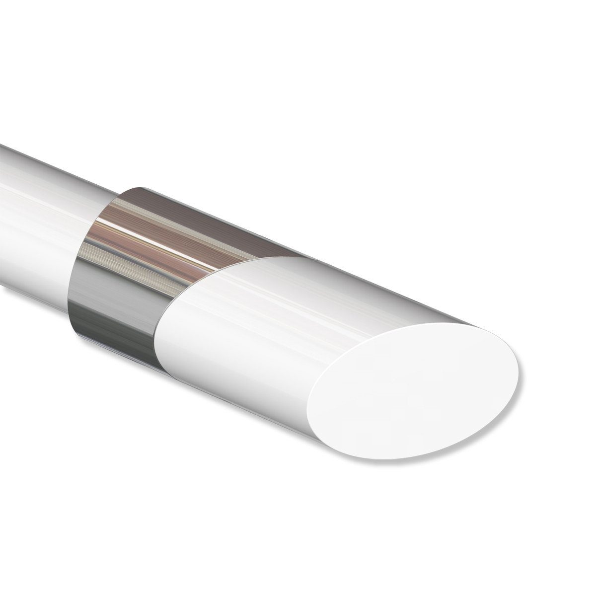 INTERDECO Gardinenstangen-Endstück Verano (Schräge Bicolor), für günstig online kaufen