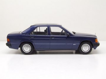 Triple9 Modellauto Mercedes 190 E 2.3 Avantgarde W201 1993 blau metallic Modellauto 1:18, Maßstab 1:18