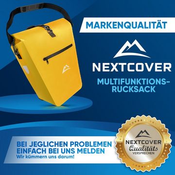 Nextcover Fahrradtasche Multifunktionale Fahrradtasche für Gepäckträger I Gepäckträgertasche