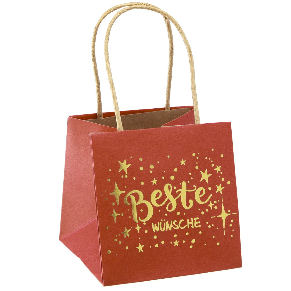 Florists Products Tragetasche Elegante Geschenktasche mit Henkeln für festliche Anlässe, 8 Stück