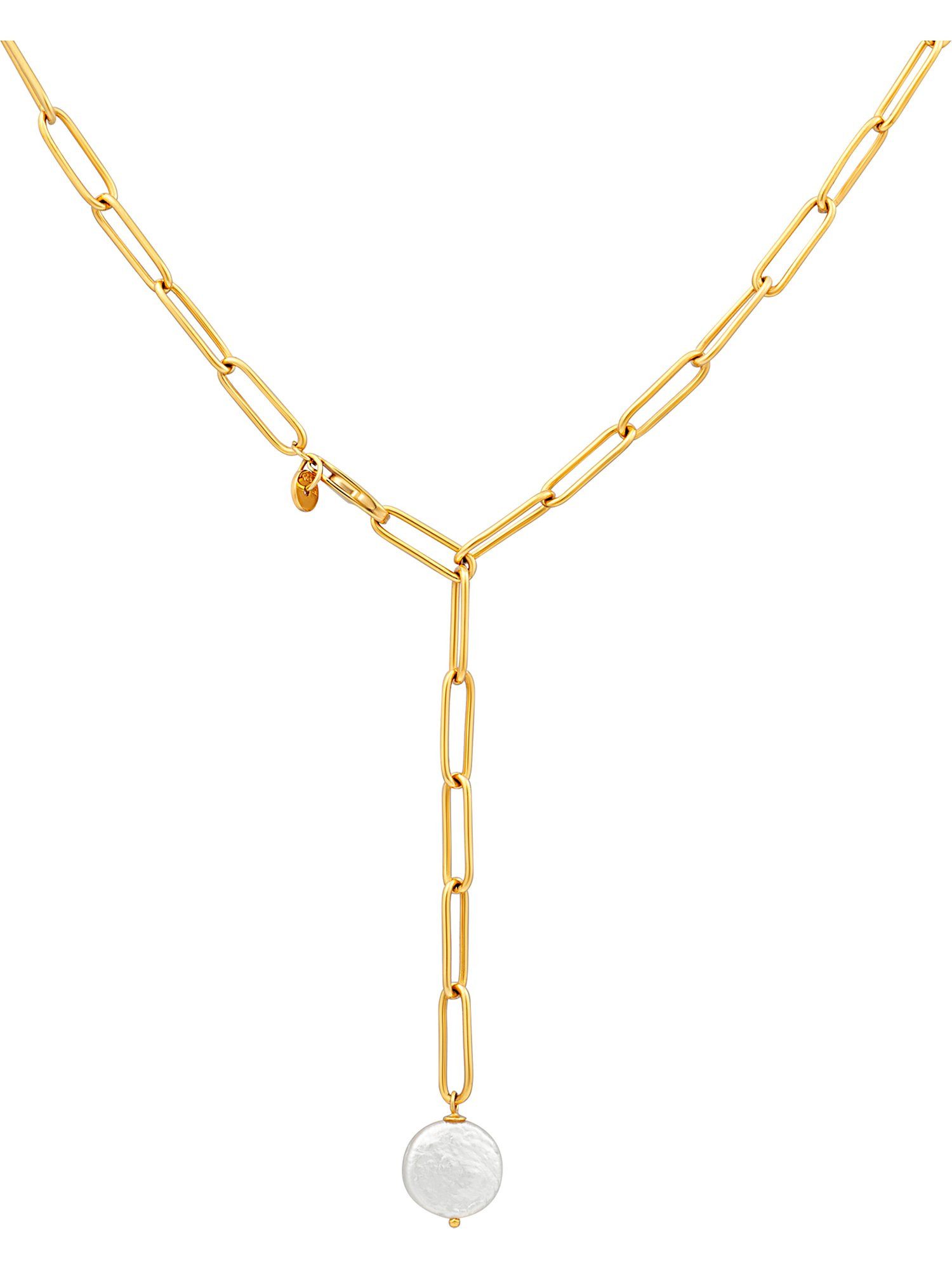 CAÏ Silberkette Caï Damen-Kette 925er Silber Süßwasserperle