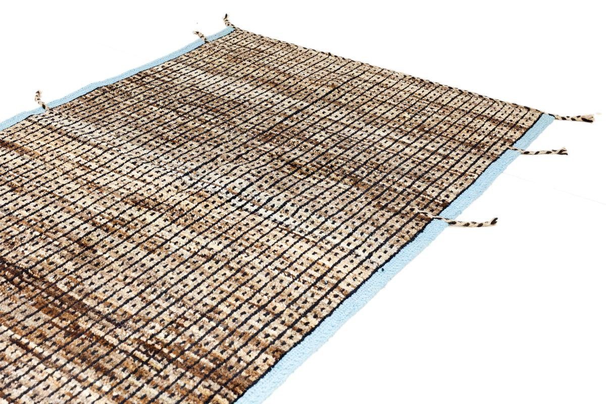 Orientteppich Berber Maroccan rechteckig, 20 149x475 mm Handgeknüpfter Nain Orientteppich, Höhe: Trading, Moderner Design