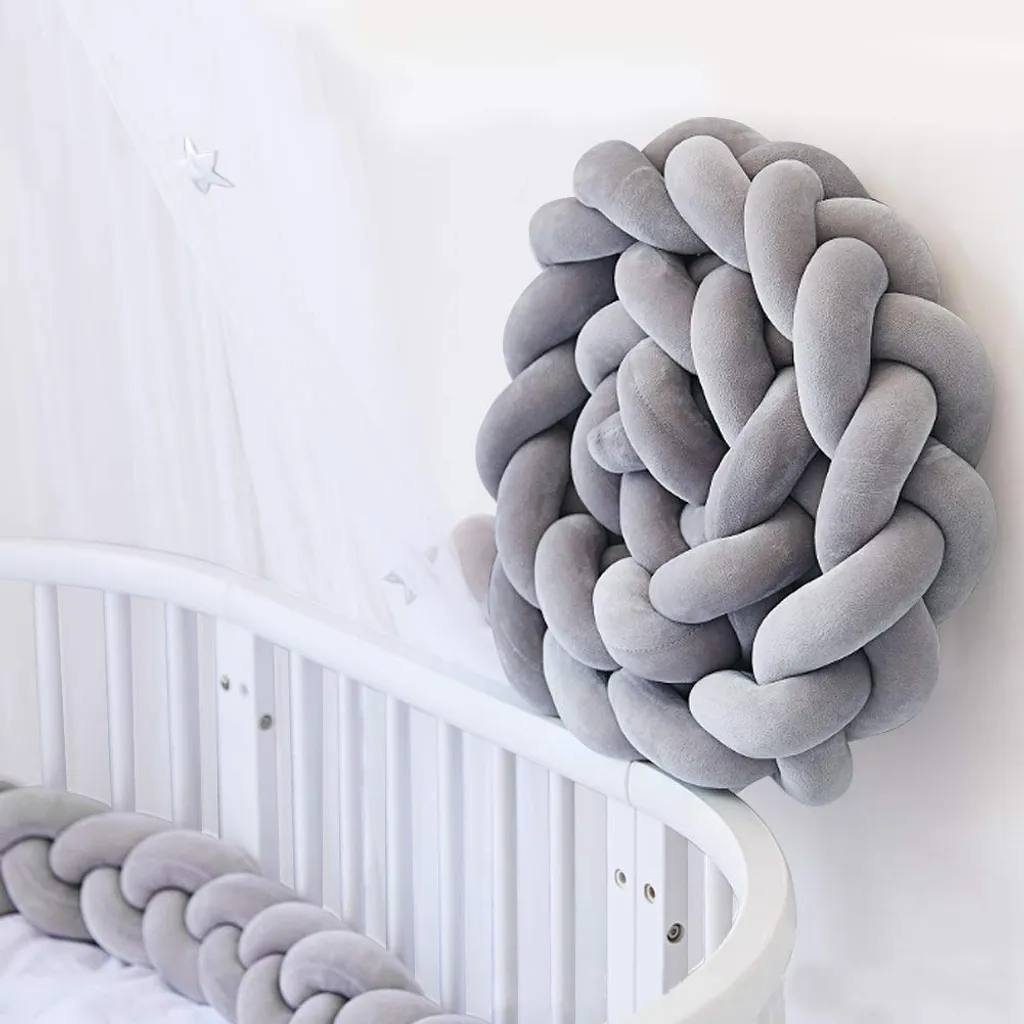 VIVILINEN Bettumrandung, Babybett Kantenschutz Kopfschutz Dekoration günstig online kaufen