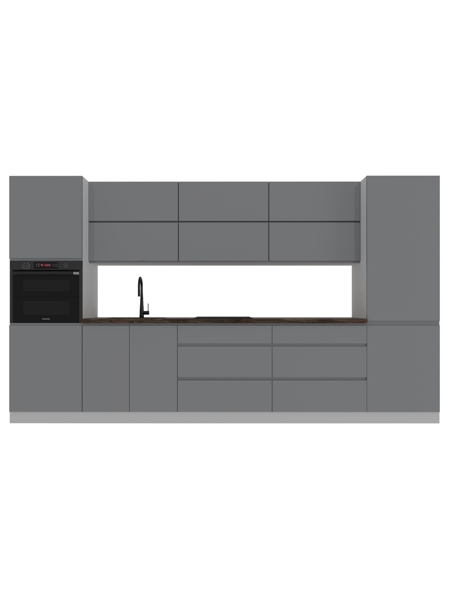 ROYAL24_MARKT Küchenzeile K47-G360 - Aspen - günstig online kaufen