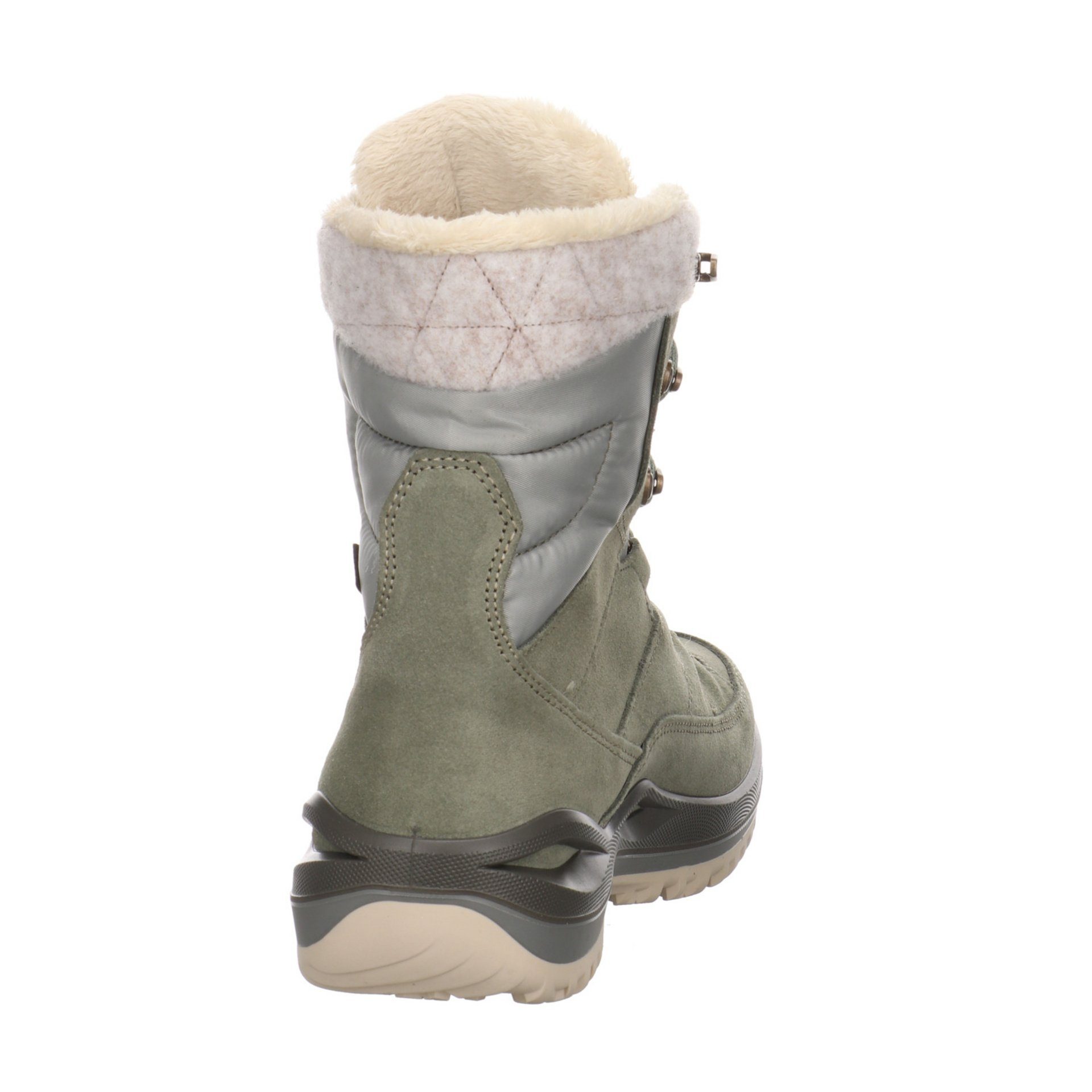 Lowa Damen Schuhe Outdoor Calceta Leder-/Textilkombination GTX Wanderschuh Outdoorschuh III seegras/jade