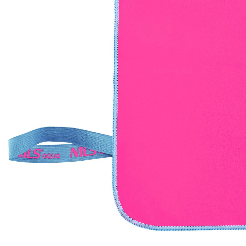 NILS AQUA Sporthandtuch Mikrofaserhandtuch 140x70 cm, Mikrofaser (Spar-Set, 1-St), Mit nur 216g sehr handlich, klein faltbar, platzsparend