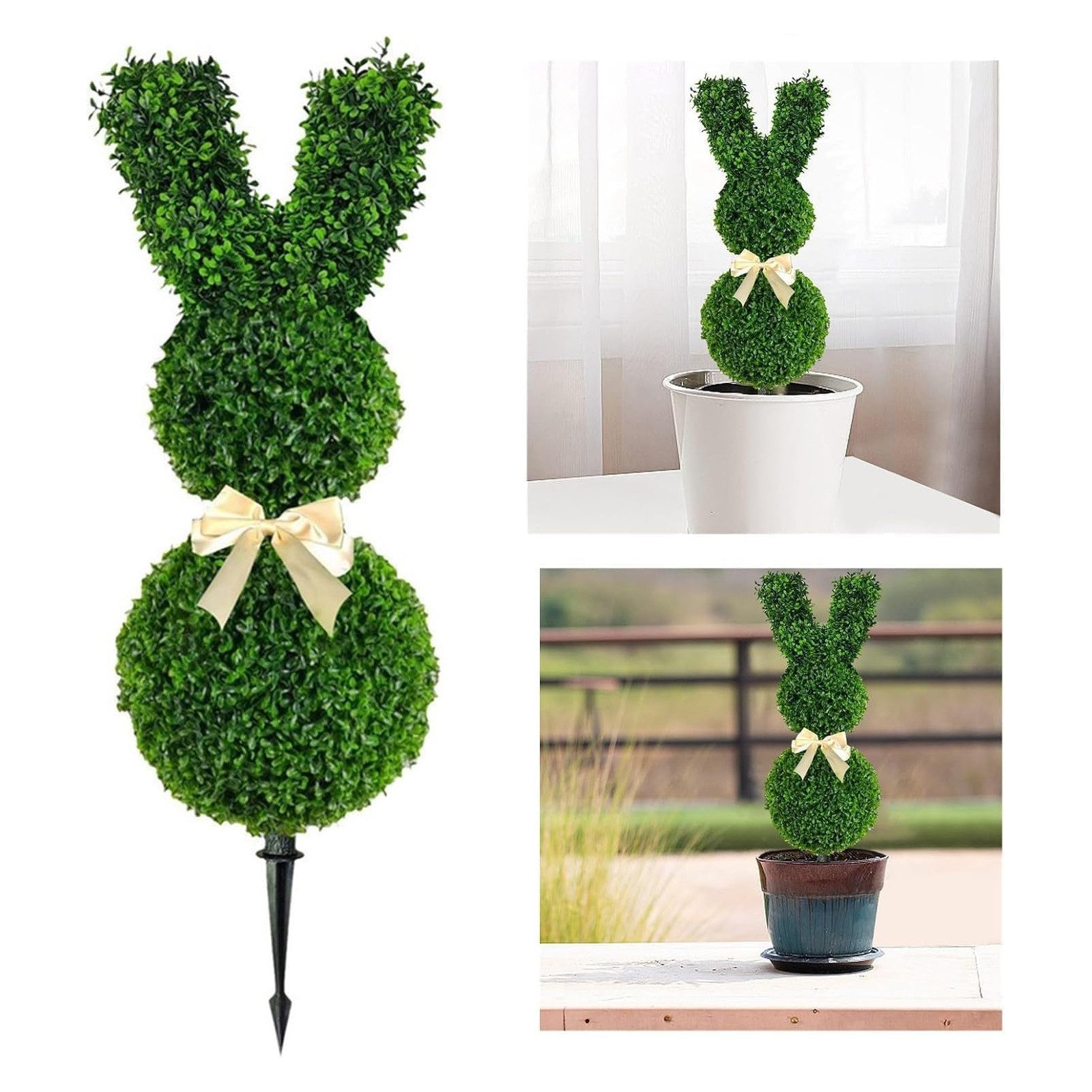 Kunstpflanze Künstlicher Bunny Tree Faux Kaninchen günstig online kaufen