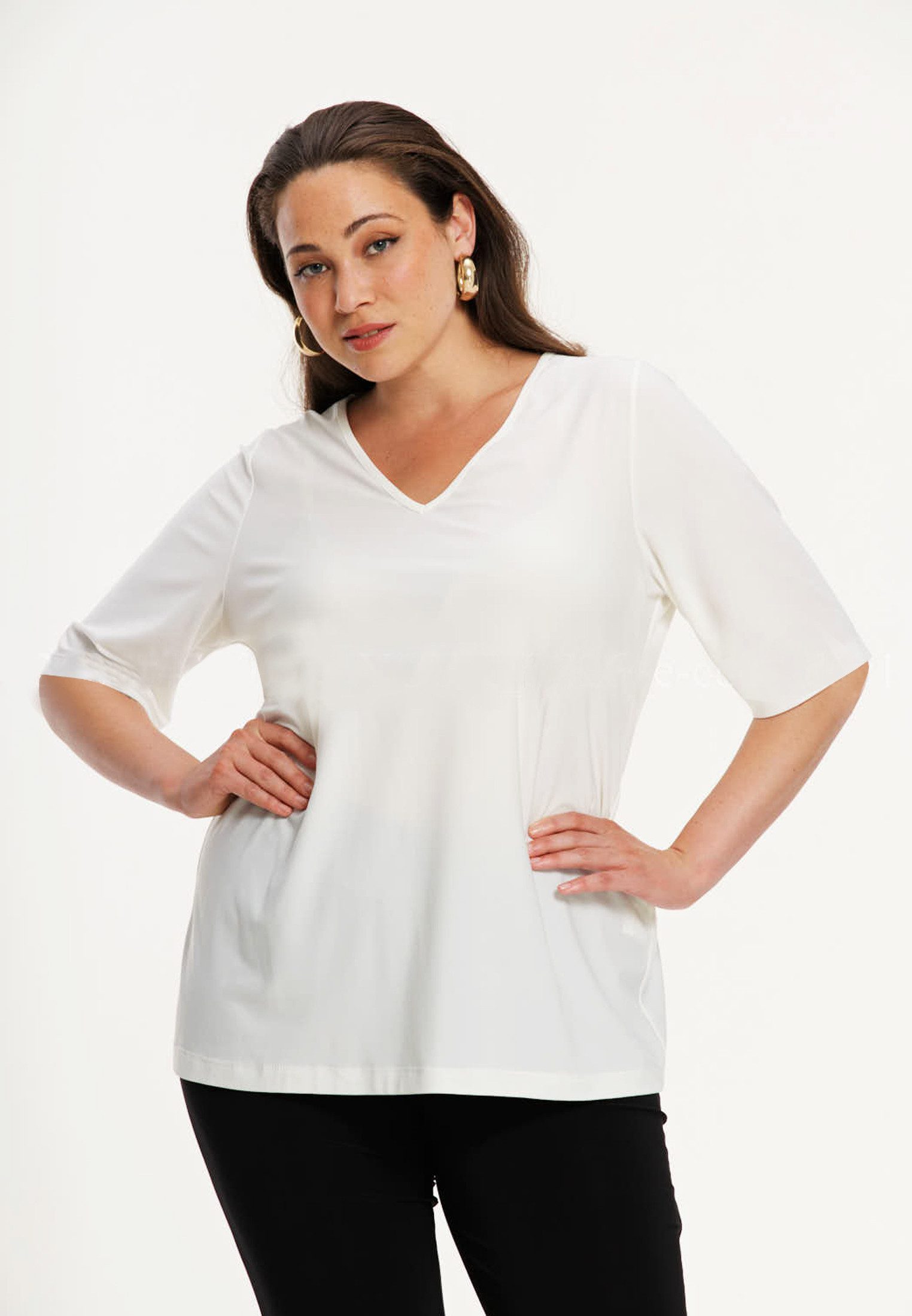 YOEK Langarmshirt Damen T-shirt Flare Fit
