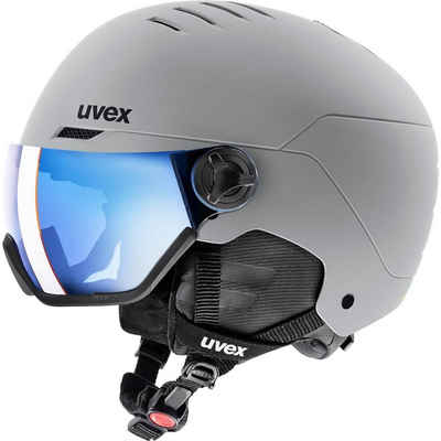 Uvex Skihelm Uvex Wanted Visor Skihelm Snowboardhelm rhino mat S566262