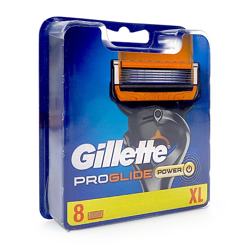 Gillette Rasierklingen Gillette Pack Rasierklingen, Power ProGlide 8er