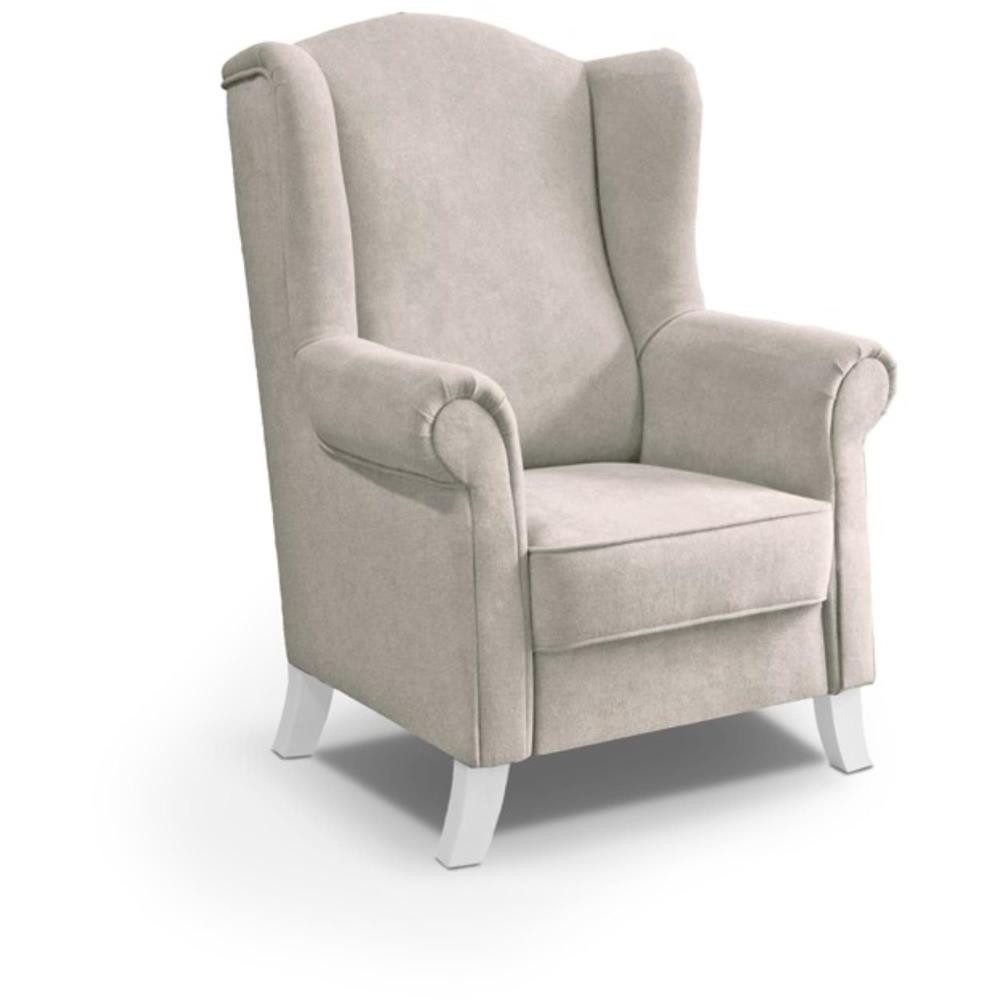 Beautysofa Ohrensessel LEONARDO Sessel Wohnzimmersessel, Fernsehsessel günstig online kaufen