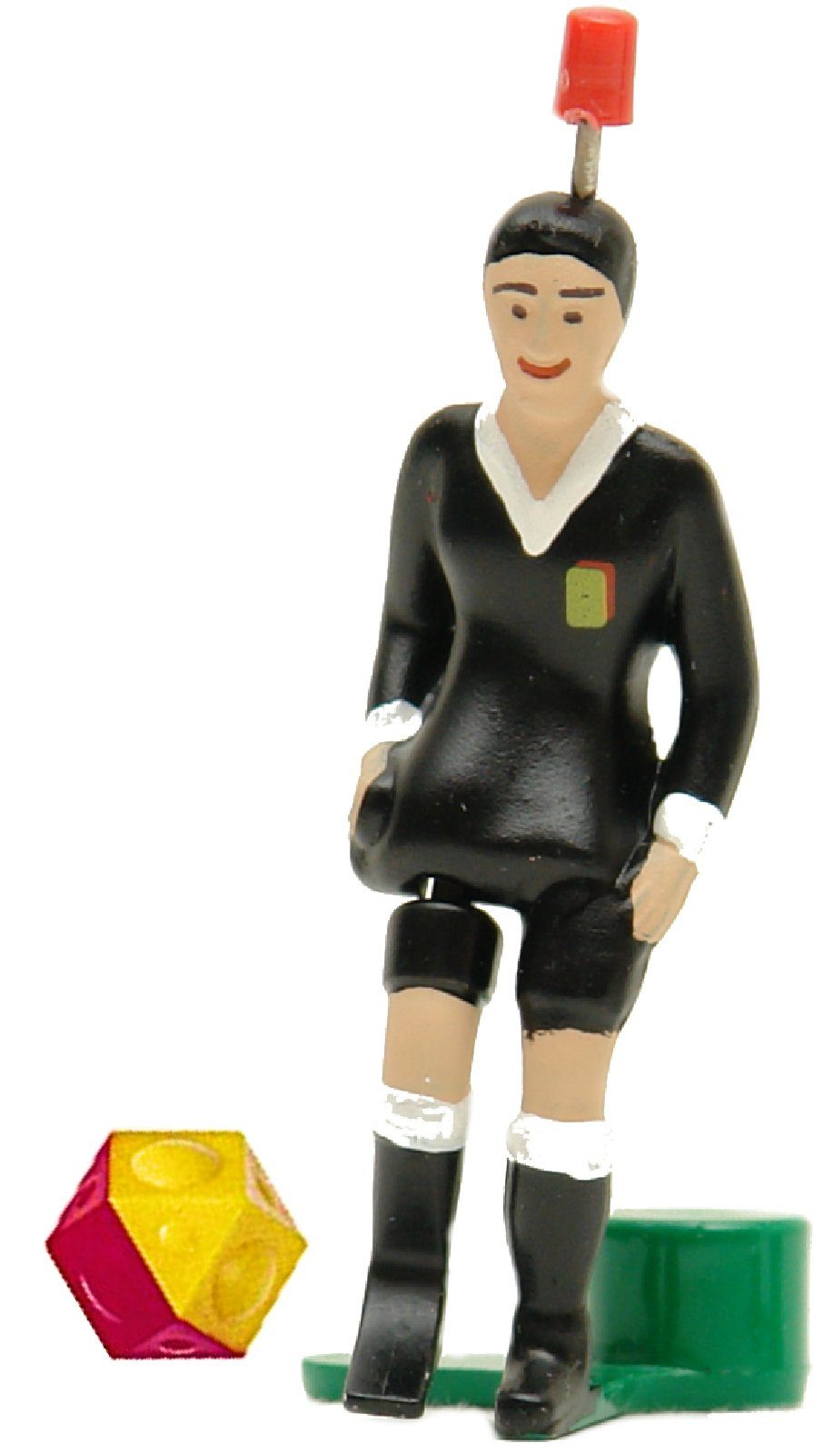 Tischfußballspiel Schiedsrichter Figur Schiri Kicker Spieler Ball g/r LIMITED EDITION