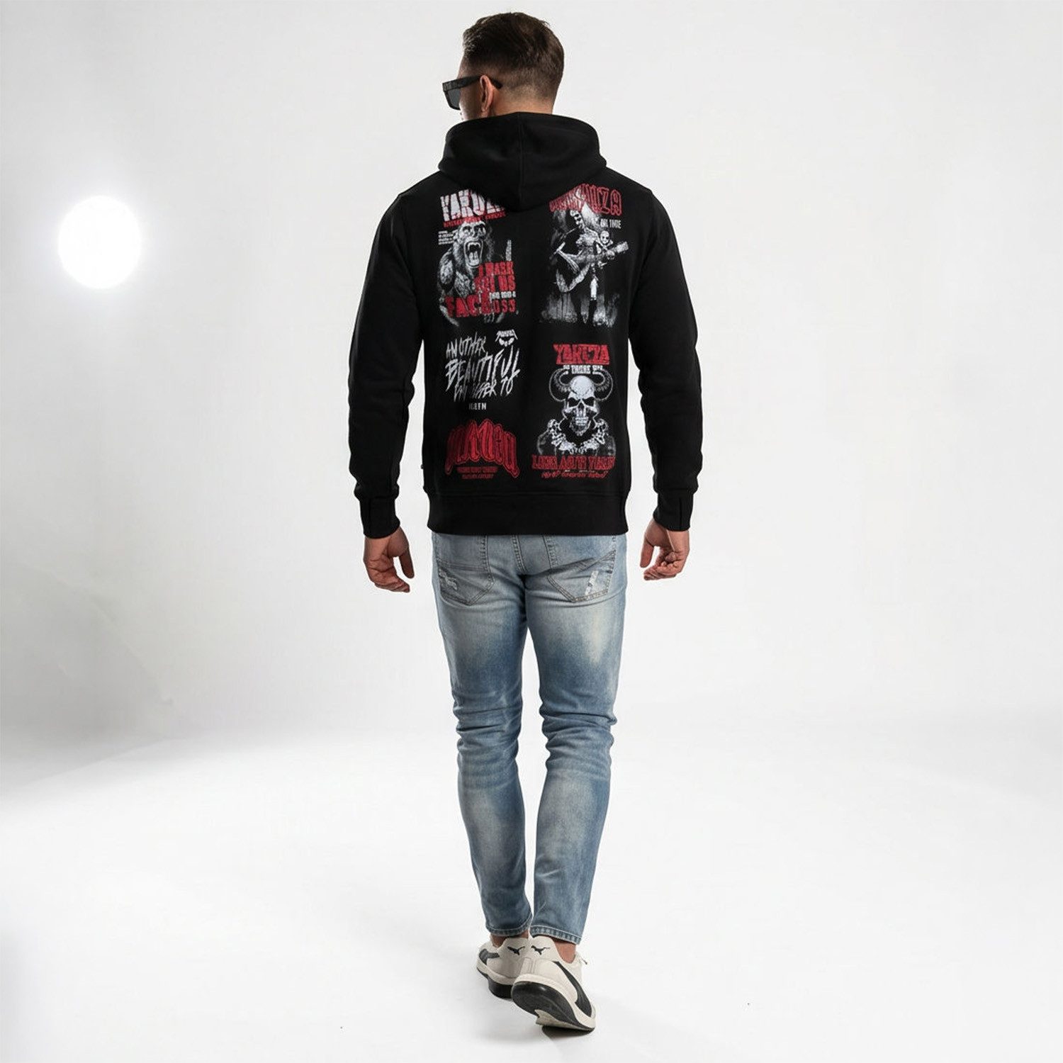 YAKUZA Hoodie Patchwork