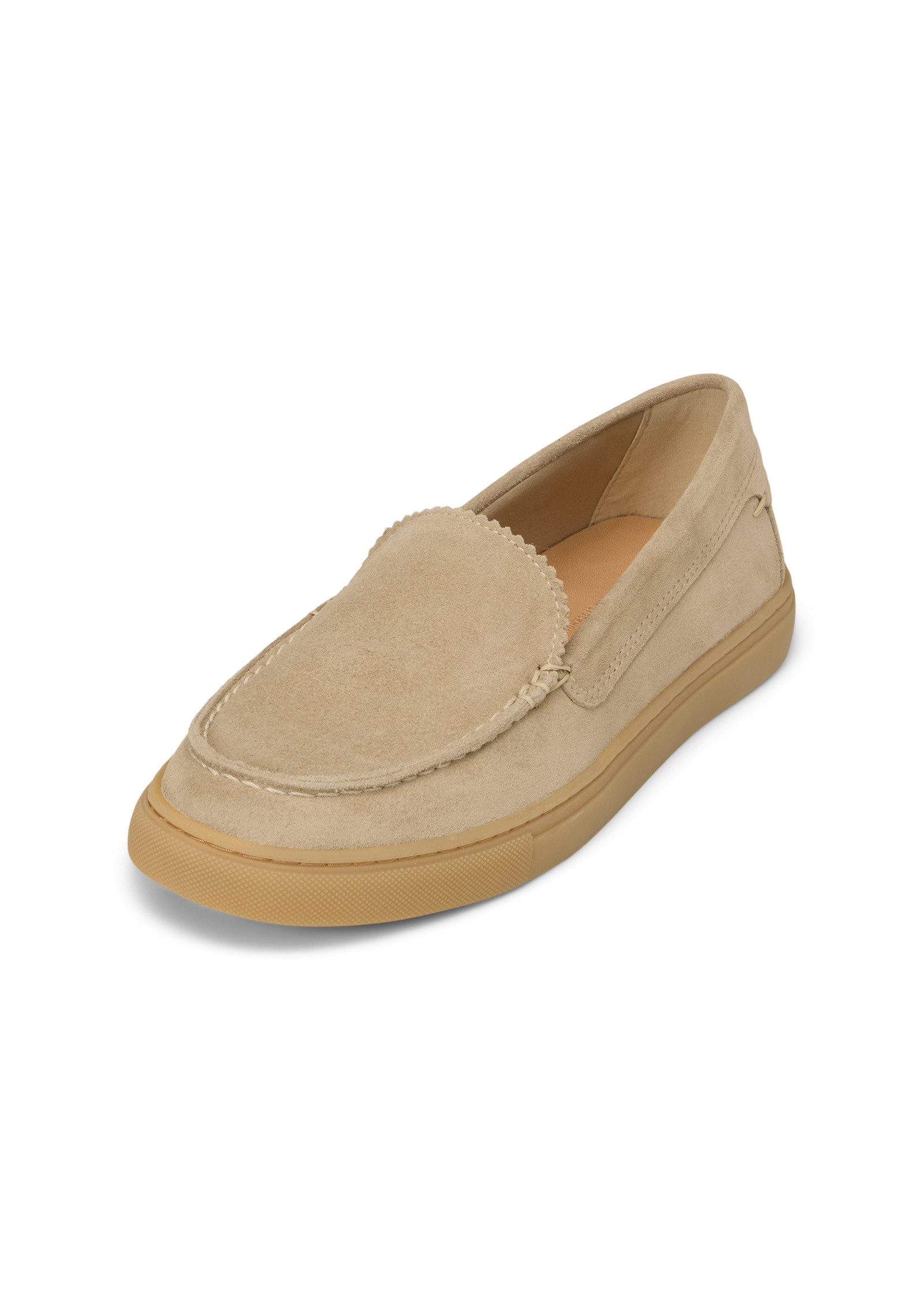 Marc O'Polo aus geöltem Veloursleder Loafer günstig online kaufen