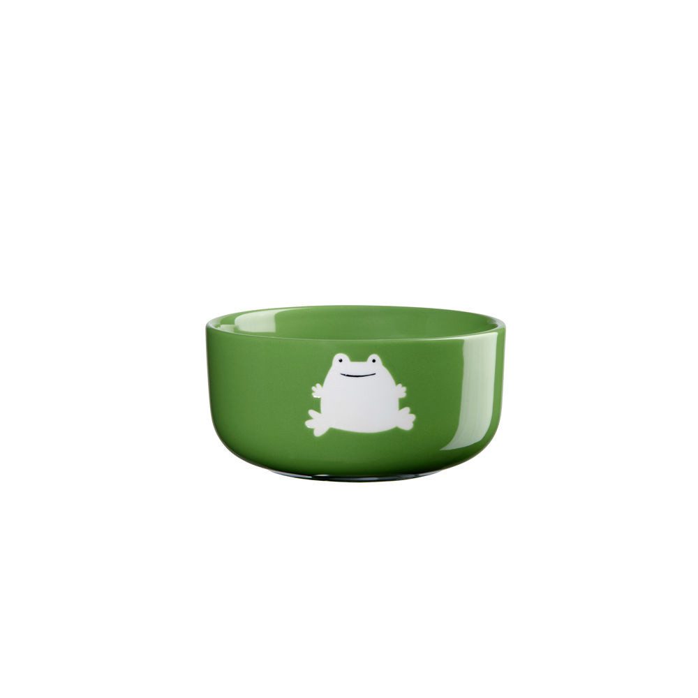 ASA SELECTION Servierschale ASA Selection Schale Kids Buddies, Frosch, Porzellan