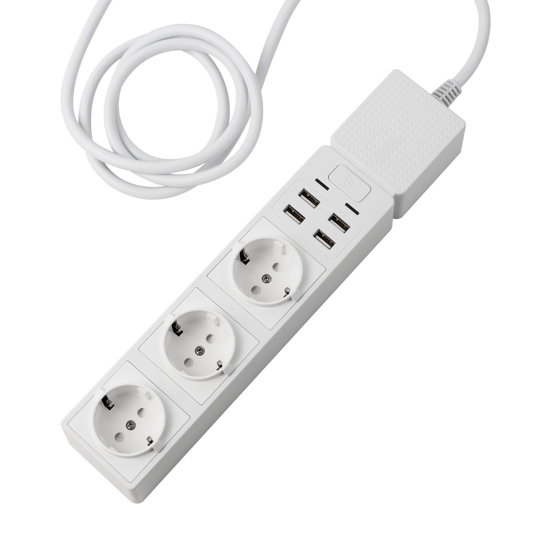 Edimax WLAN-Steckdosenleiste EDIMAX SMART WLAN-Steckdosenleiste SP-1123WT, 3-fach, 4x USB