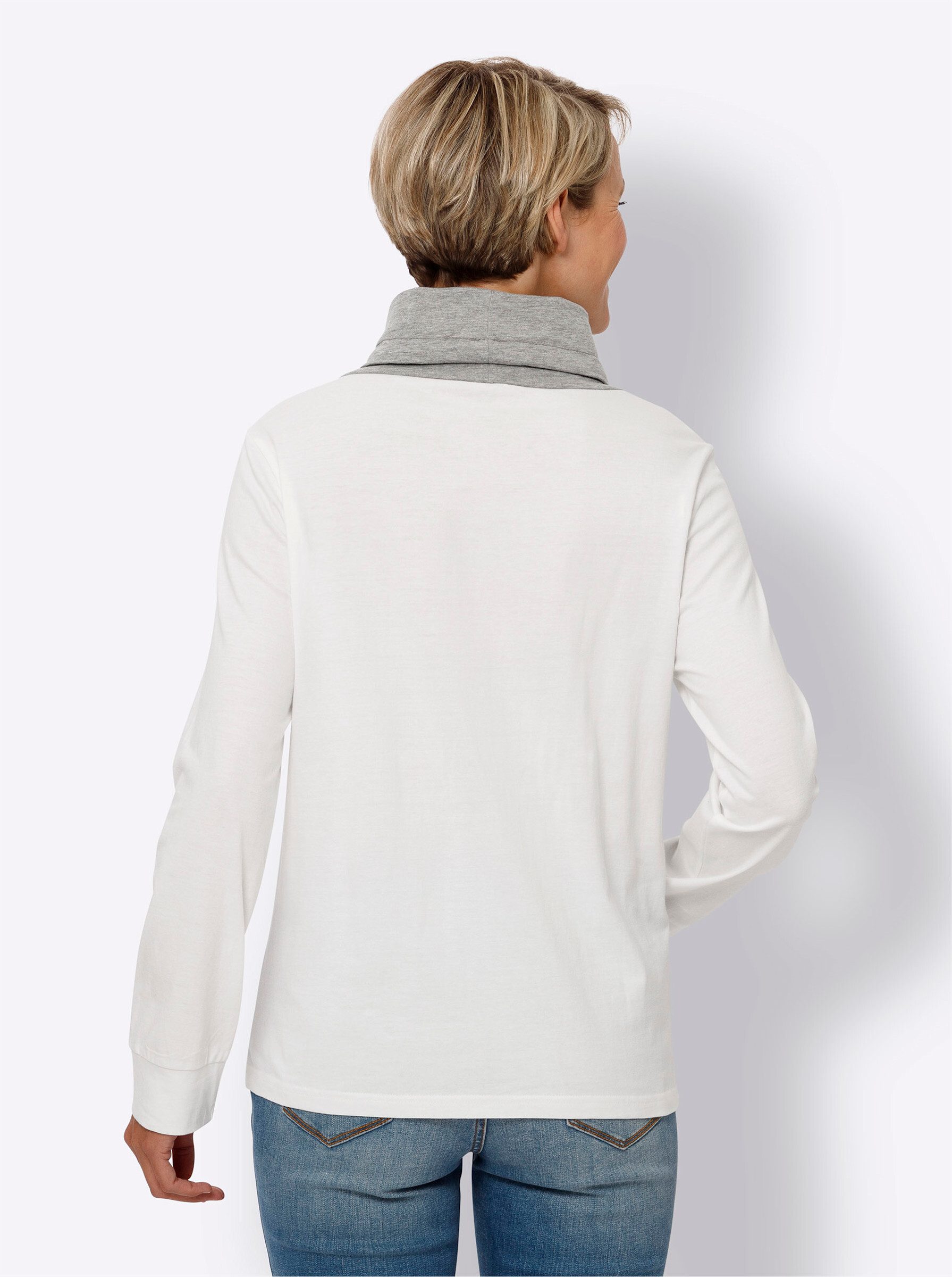 Sieh an! T-Shirt Rollkragenshirt günstig online kaufen