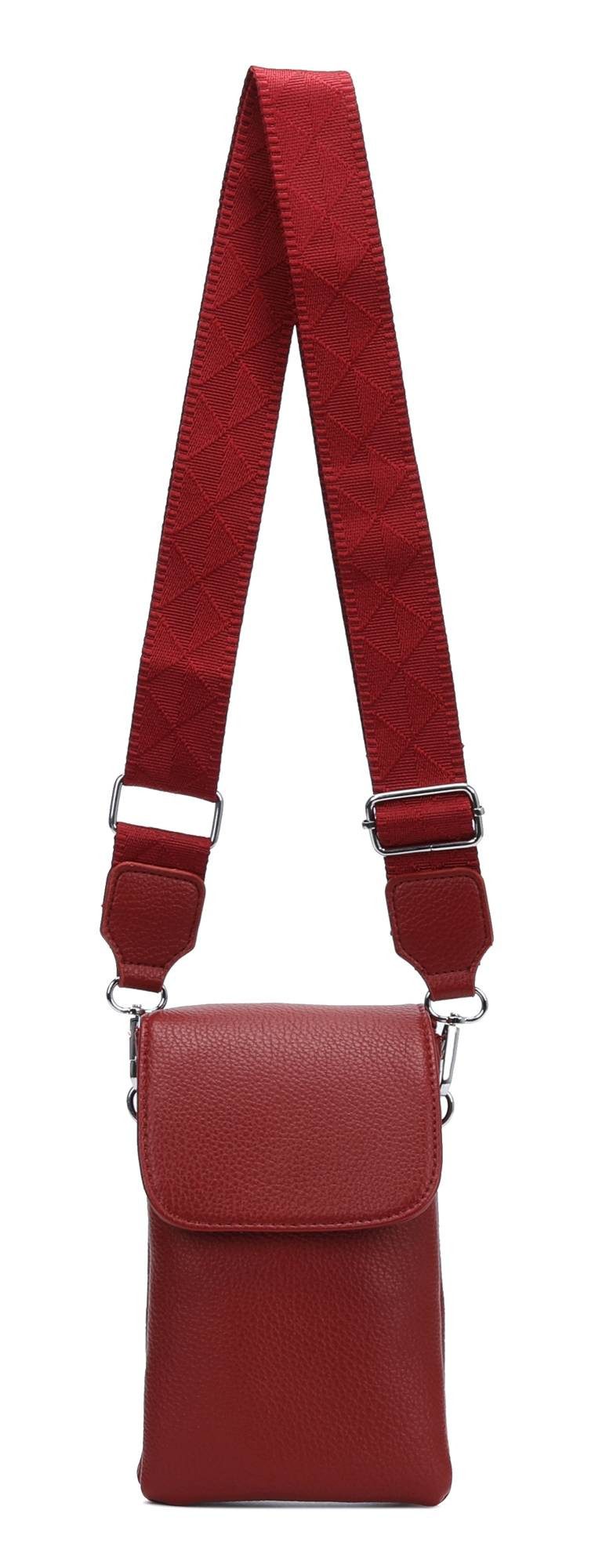 Geldbörse Damen Tasche Handytasche Brusttasche Crossbody Umhängetasche Crossover